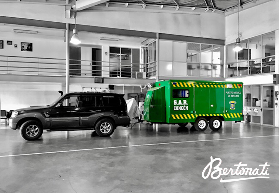 El nuevo Punto Médico de Rescate SAR