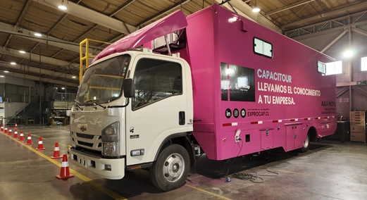 EXPROCAP: El Aula Móvil que llega donde tú estás